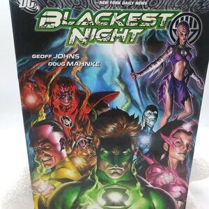 Marvel DC Comics Green Lantern Blackest 2011 Night Geoff Johns Doug Mahnke